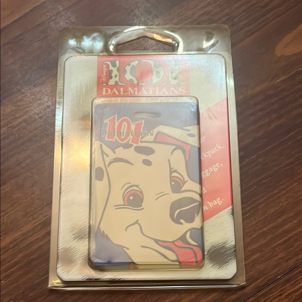 Vintage 101 Dalmatians bag tag / luggage tag